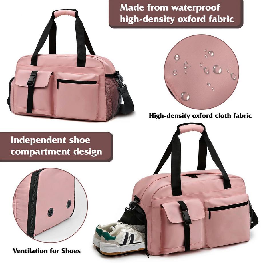 Only-bags.store Sporttasche mit Schuhfach und Belüftung  