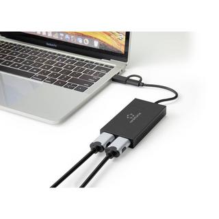 Renkforce  Adaptateur USB-Cᵀᴹ/A 3 sur double HDMI (4K/Full HD) 