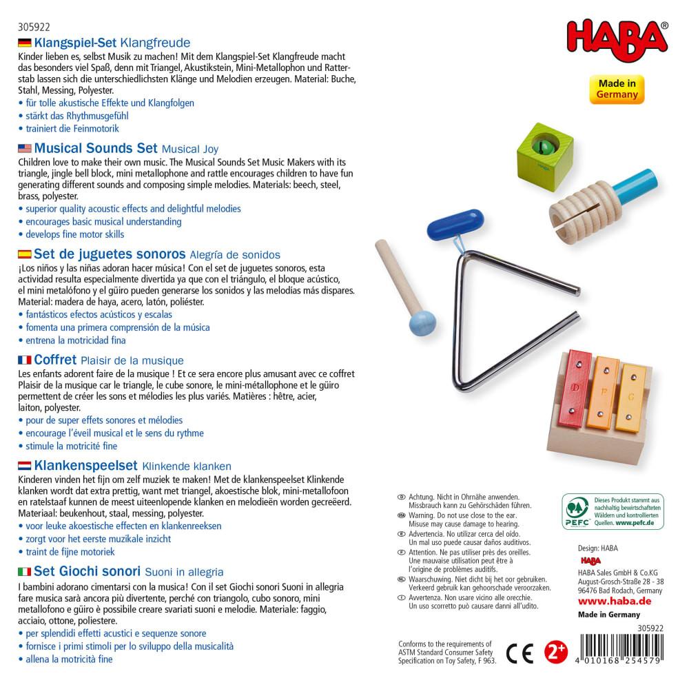 HABA  Klangspiel-Set Klangfreude 