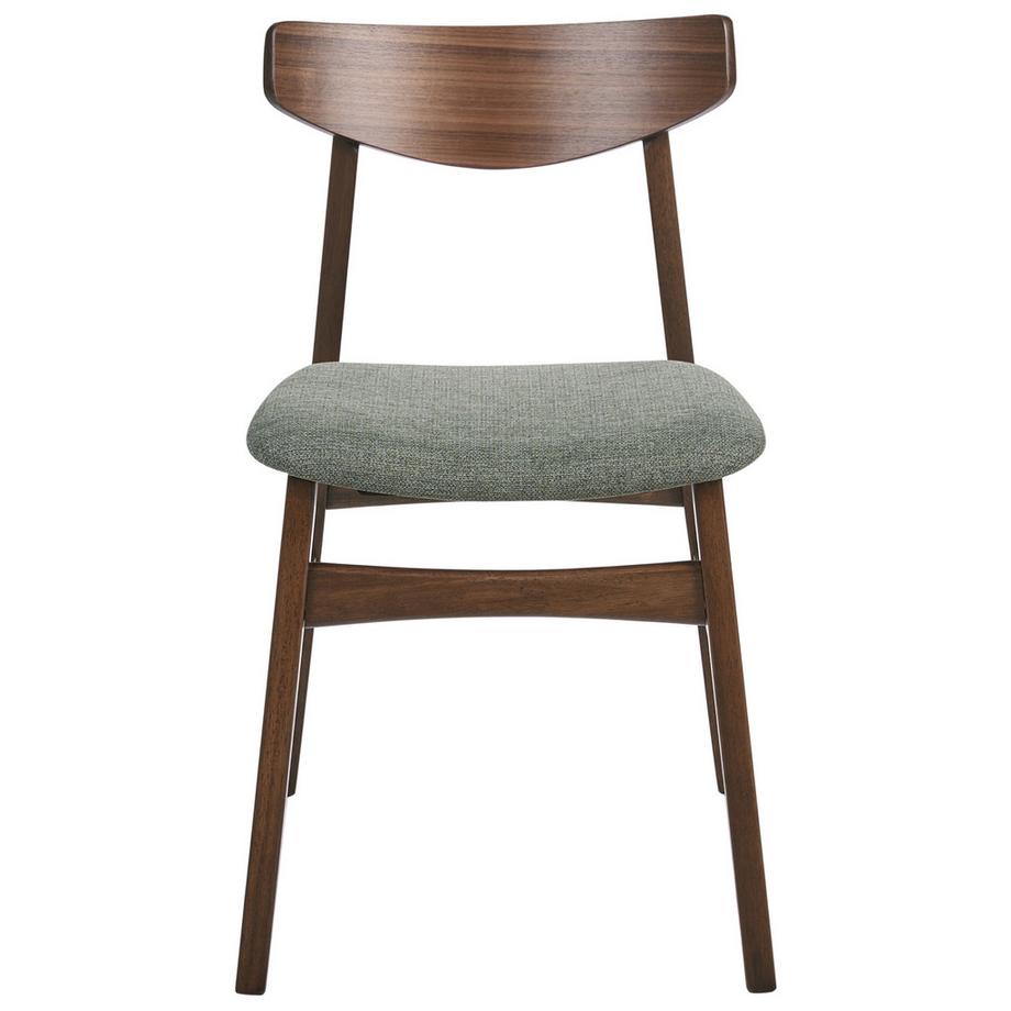 Beliani Lot de 2 chaises de salle à manger en Bois d'hévéa Minimaliste SMILEY  