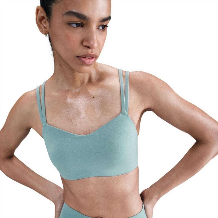 NIKE Reggiseno Sportivo con Spalline a Spaghetti  