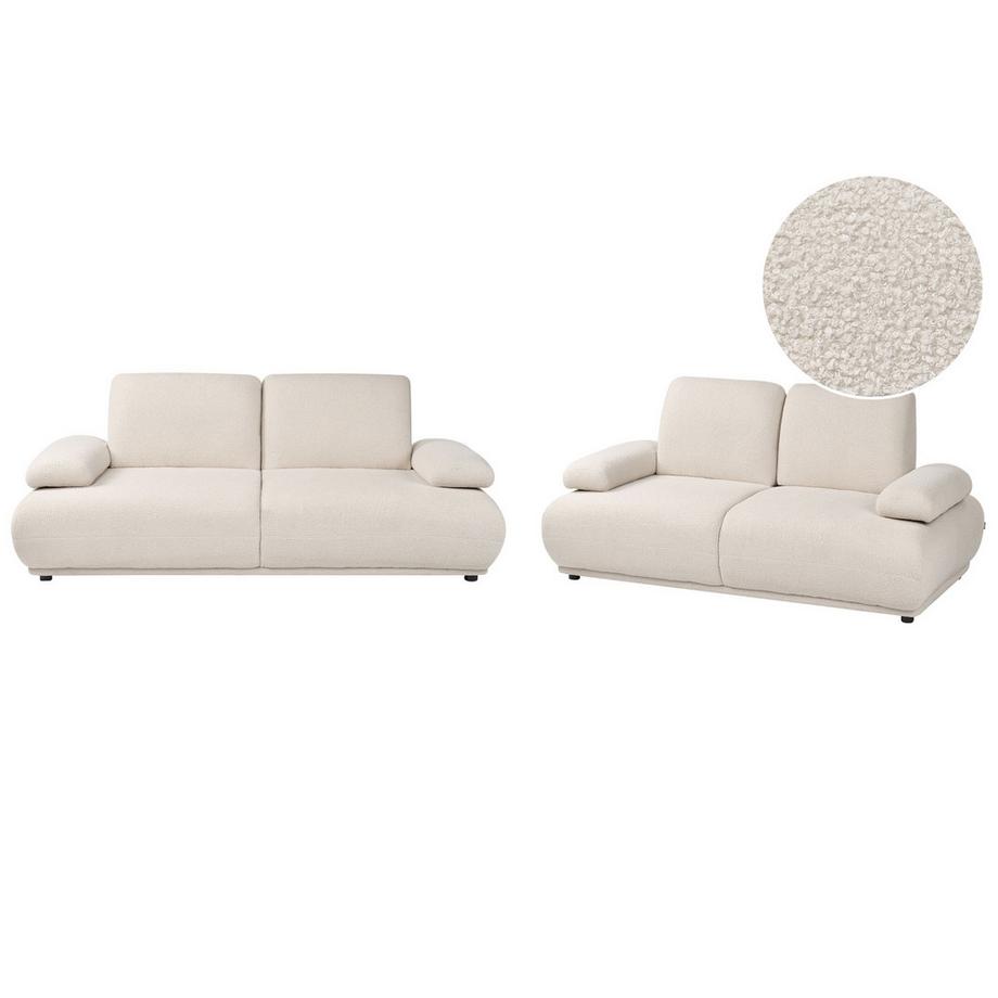 Salon pour 5 personnes en Bouclé Moderne NACKA