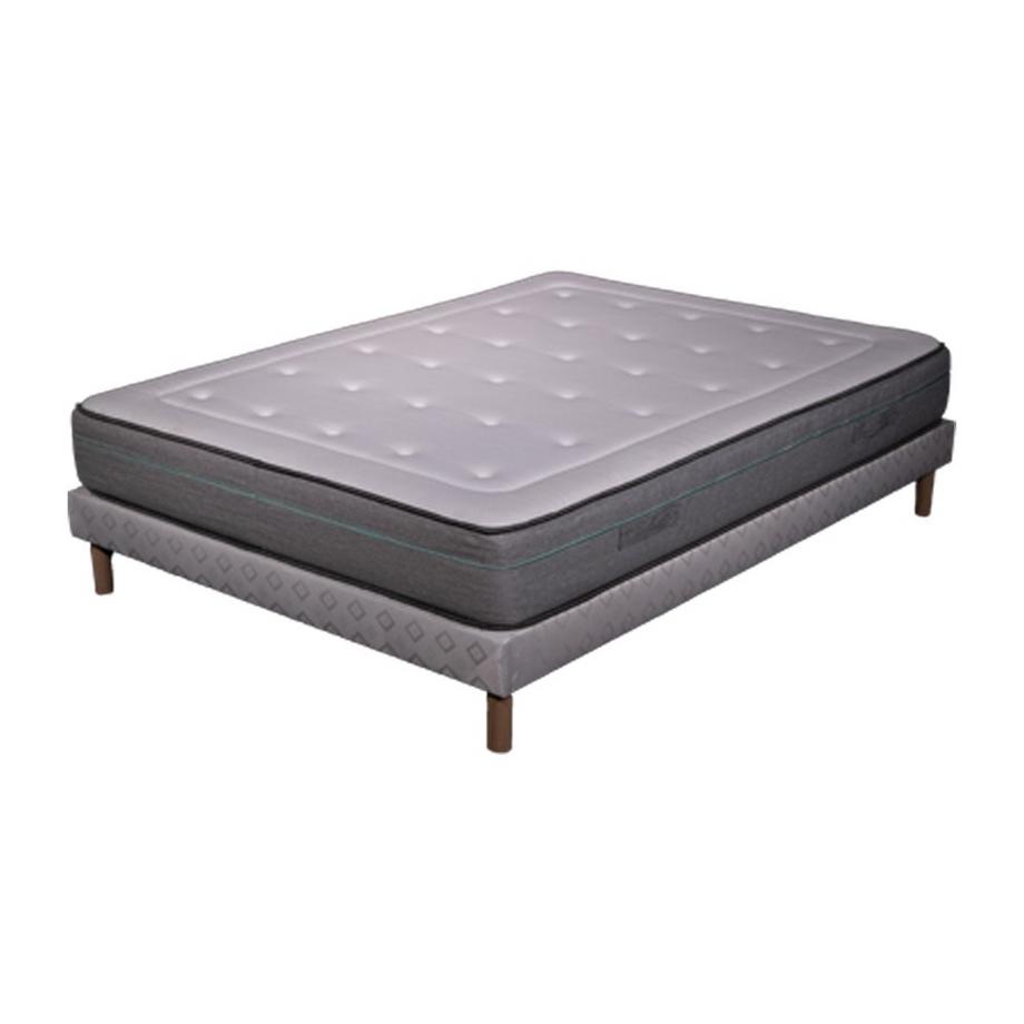 AB Matelas  Matratzen-Set Dream | 90x190 | memory | 23 cm | Boxspring Polster in Weiss 