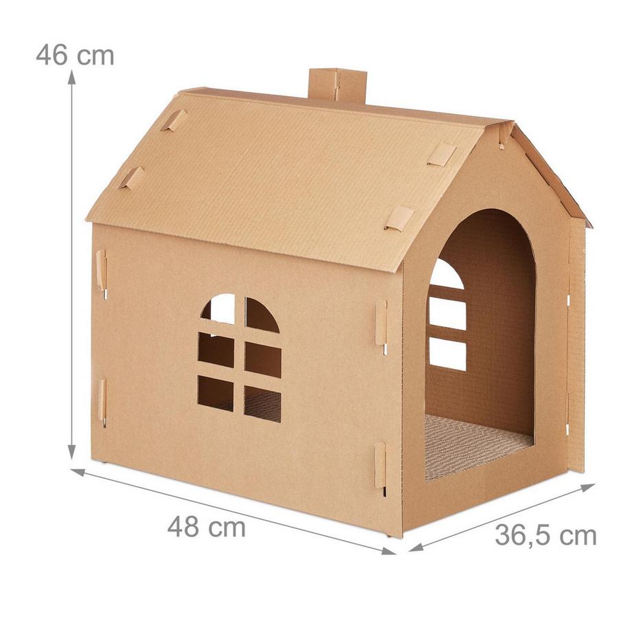 Northix  Planche à gratter en carton pour chat 