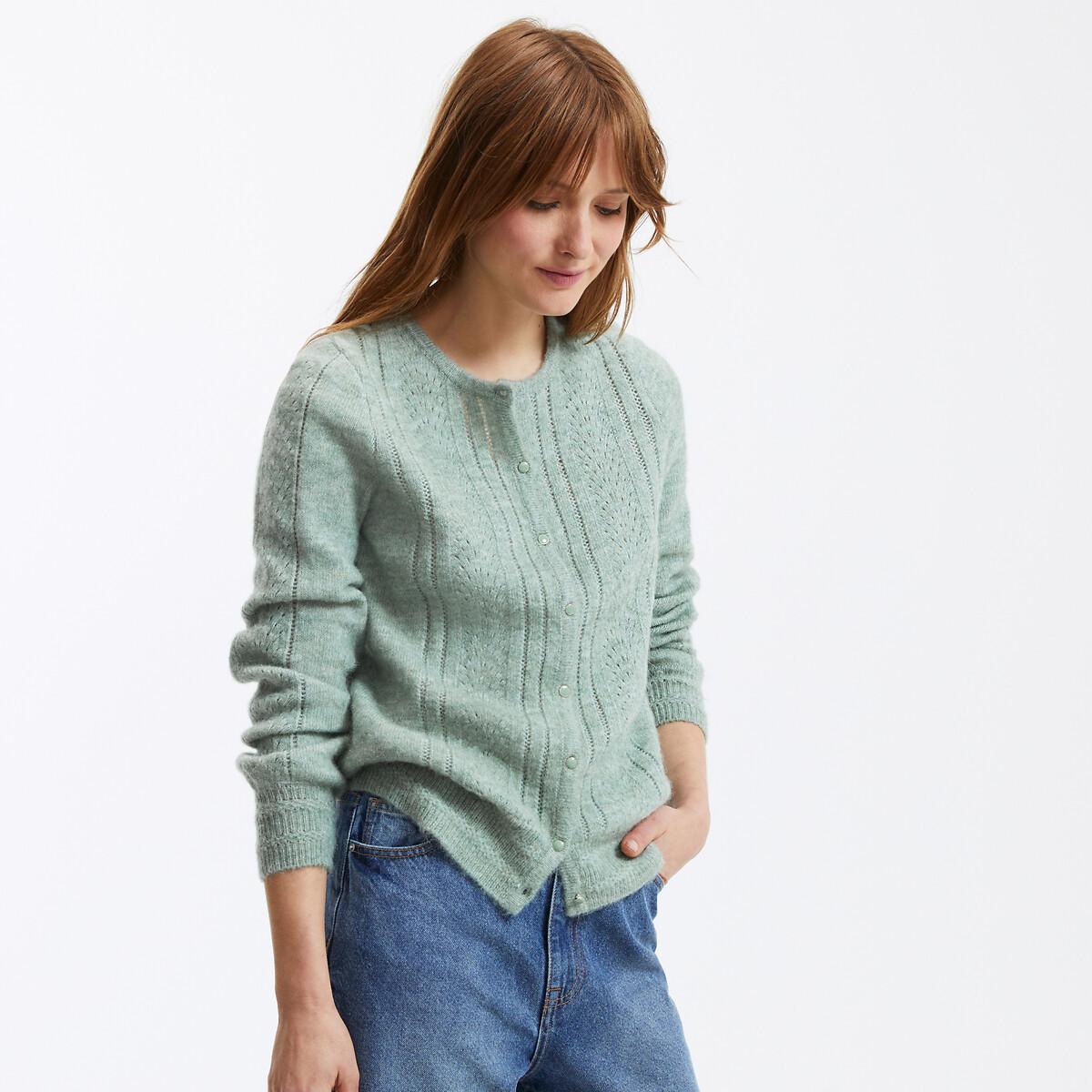 La Redoute Collections  Cardigan en maille pointelle 