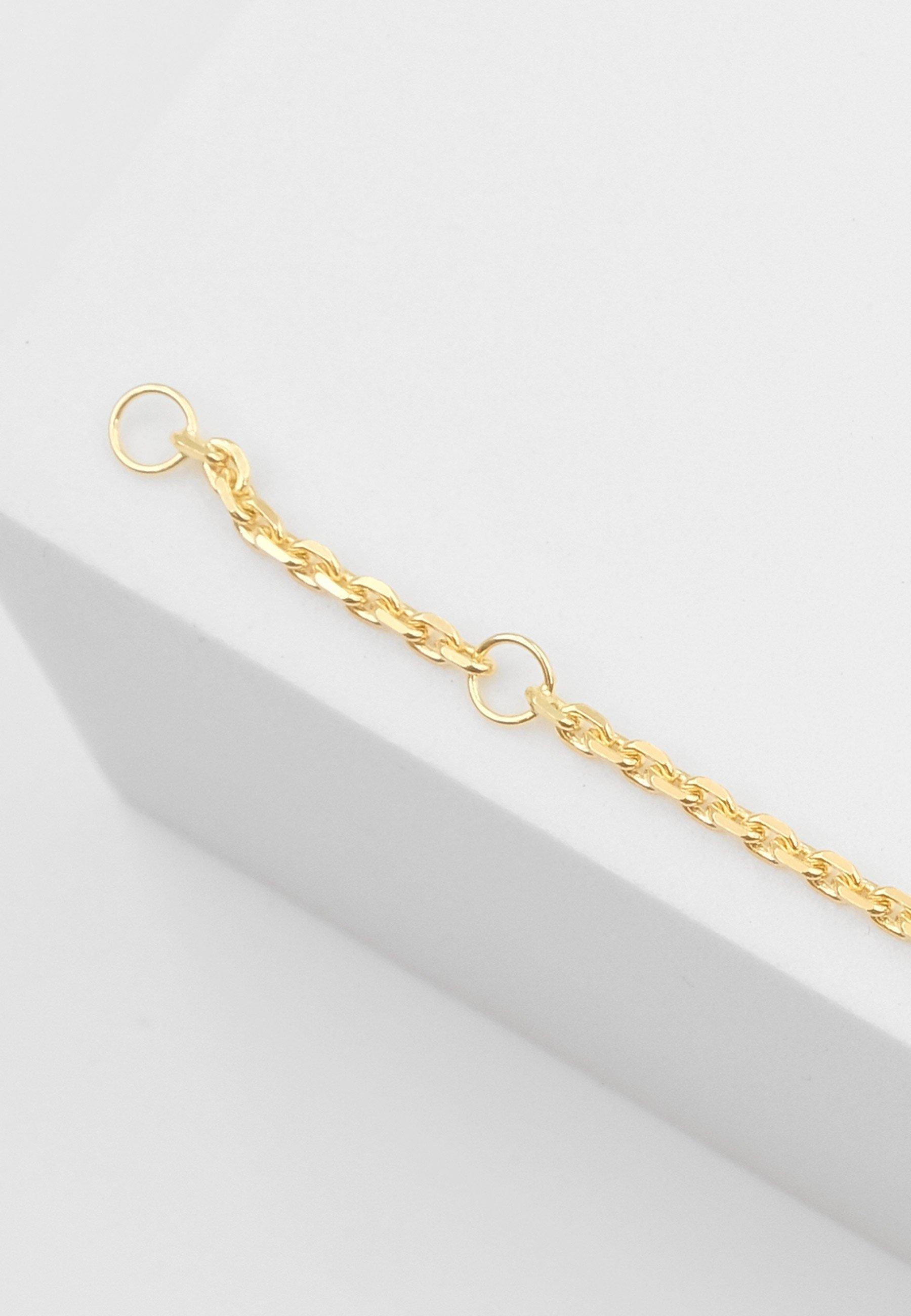 MUAU Schmuck  Bracelet Anker Gelbgold 750, 1.6mm, 14cm 