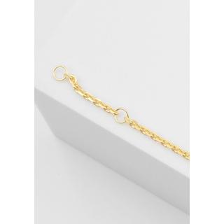 MUAU Schmuck  Bracelet Anker Gelbgold 750, 1.6mm, 14cm 