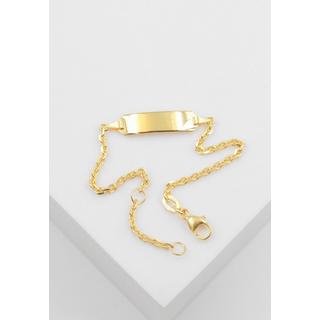 MUAU Schmuck  Bracelet Anker Gelbgold 750, 1.6mm, 14cm 