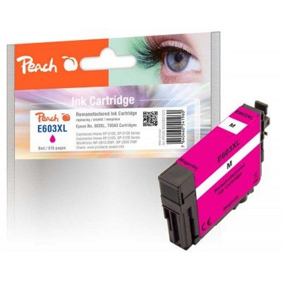 Peach  0F321075 cartouche d'encre 1 pièce(s) Compatible Magenta 