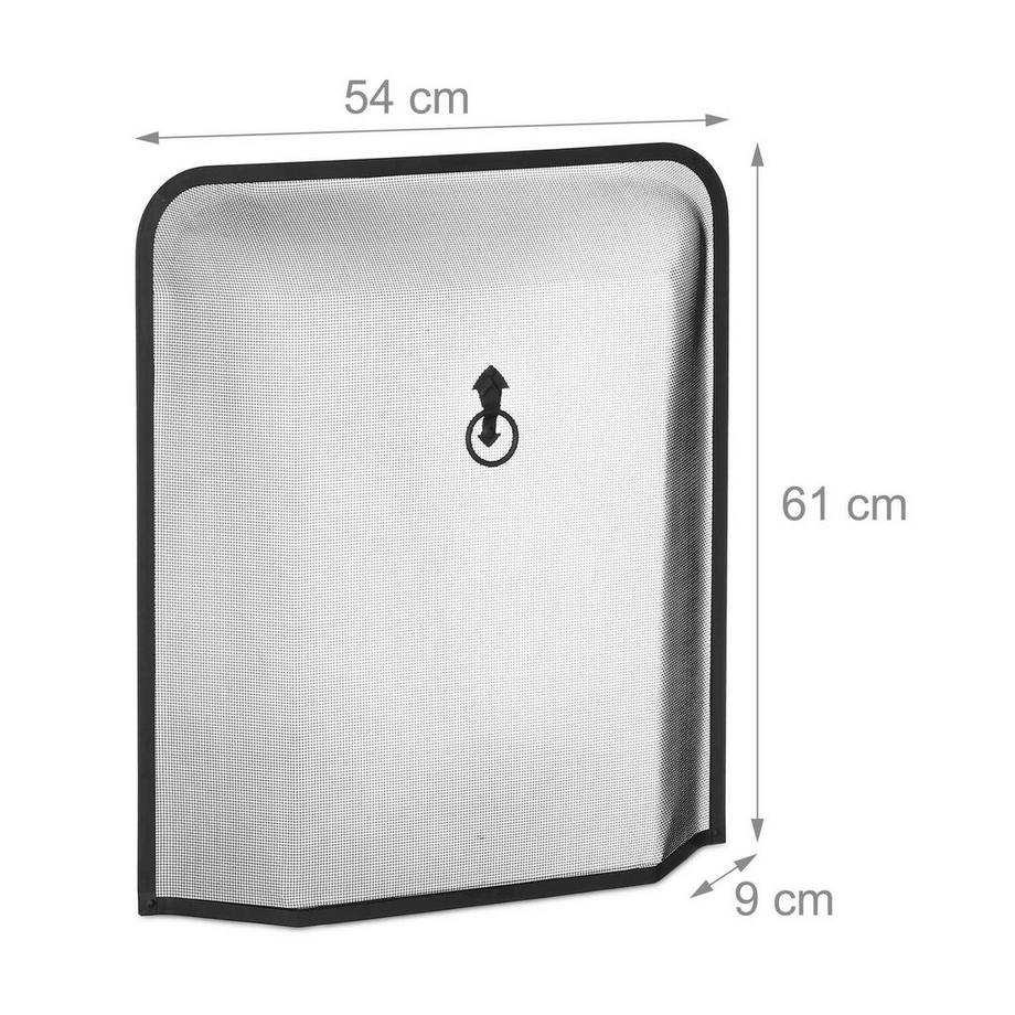 B2X  Funkenschutz für Kamin 