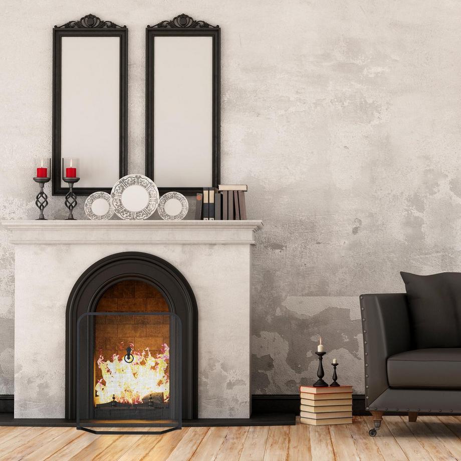 B2X  Funkenschutz für Kamin 