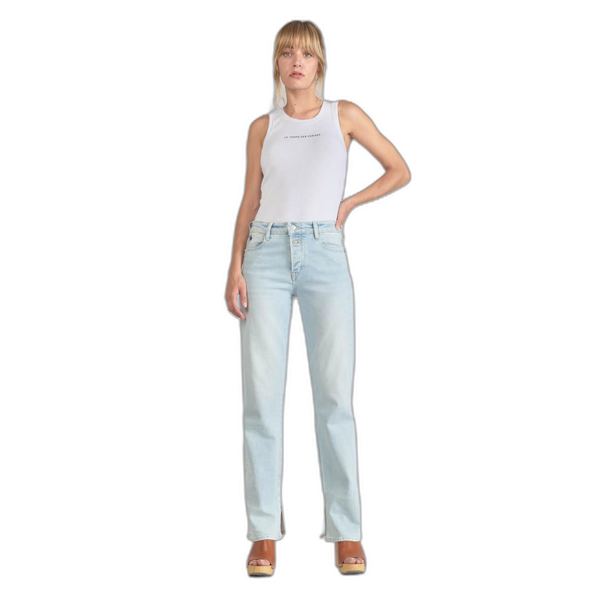 le temps des cerises Luxe Straight Leg Jeans  