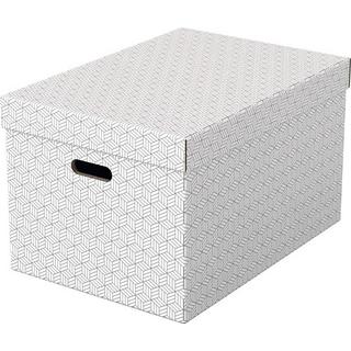Esselte ESSELTE Aufbewahrungsboxen Home L 628286 510x355x305mm, weiss 3 Stk  