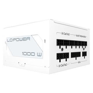 LC-POWER  LC1000MW V2.31 alimentatore per computer 1000 W 20+4 pin ATX ATX Bianco 