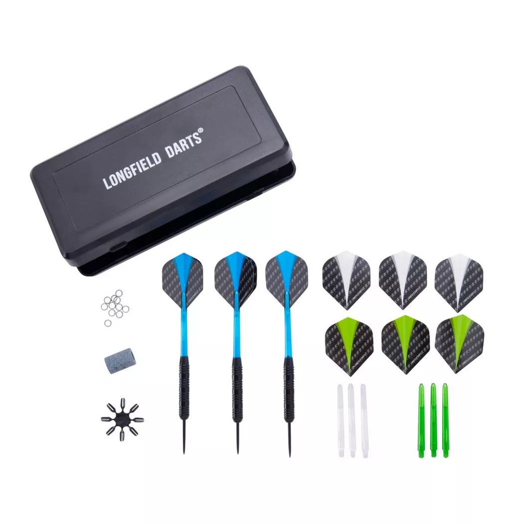 Northix - Longfield-Stahl-Dart-Set, One Size