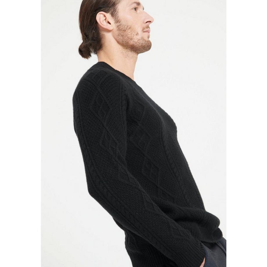 Studio Cashmere8 Zach 1 Col Rond 6 Fils Cachemire Pull  