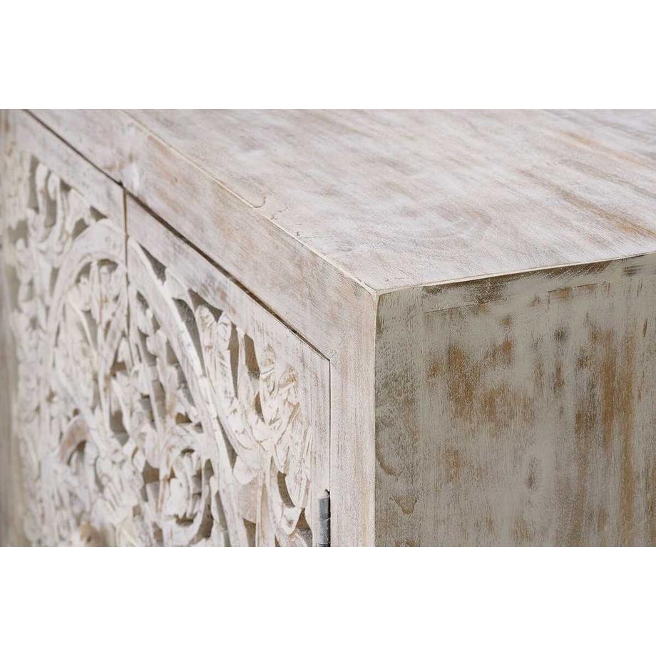 mutoni Sideboard Mykonos Mango vintage weiss 80  