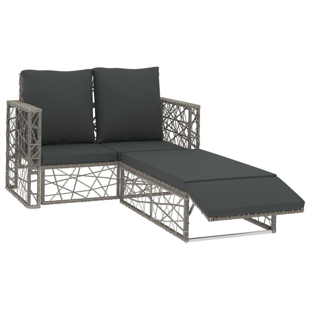 VidaXL Garten-lounge-set poly-rattan  