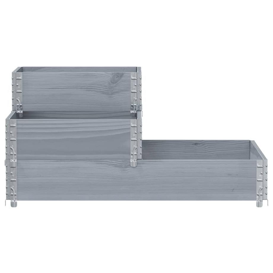 VidaXL Paletten aufsatzrahmen kiefernholz  