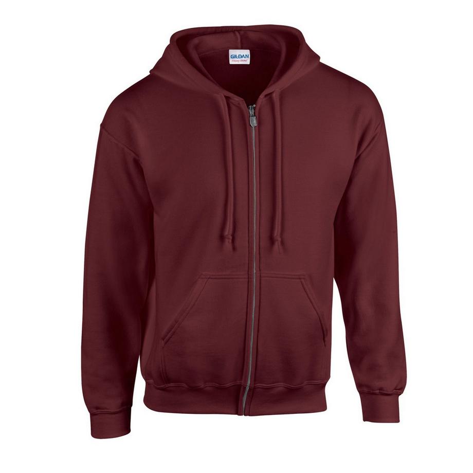 Felpa Con Cappuccio E Zip Intera