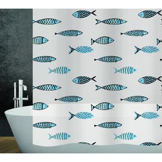 diaqua Tenda da doccia PEVA Fish  