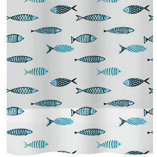 diaqua Tenda da doccia PEVA Fish  