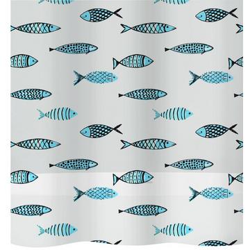 Duschvorhang PEVA Fish