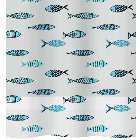 diaqua Tenda da doccia PEVA Fish  