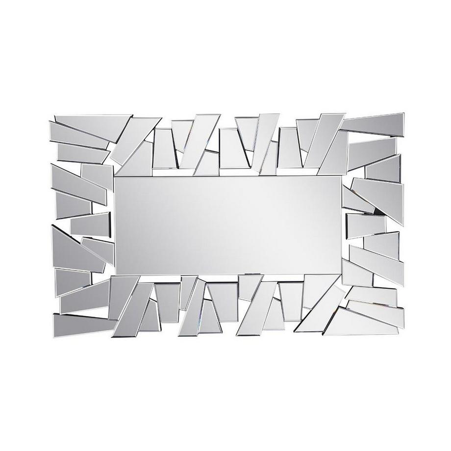 OZAIA Wandspiegel Edelstahl 76UYUNI  
