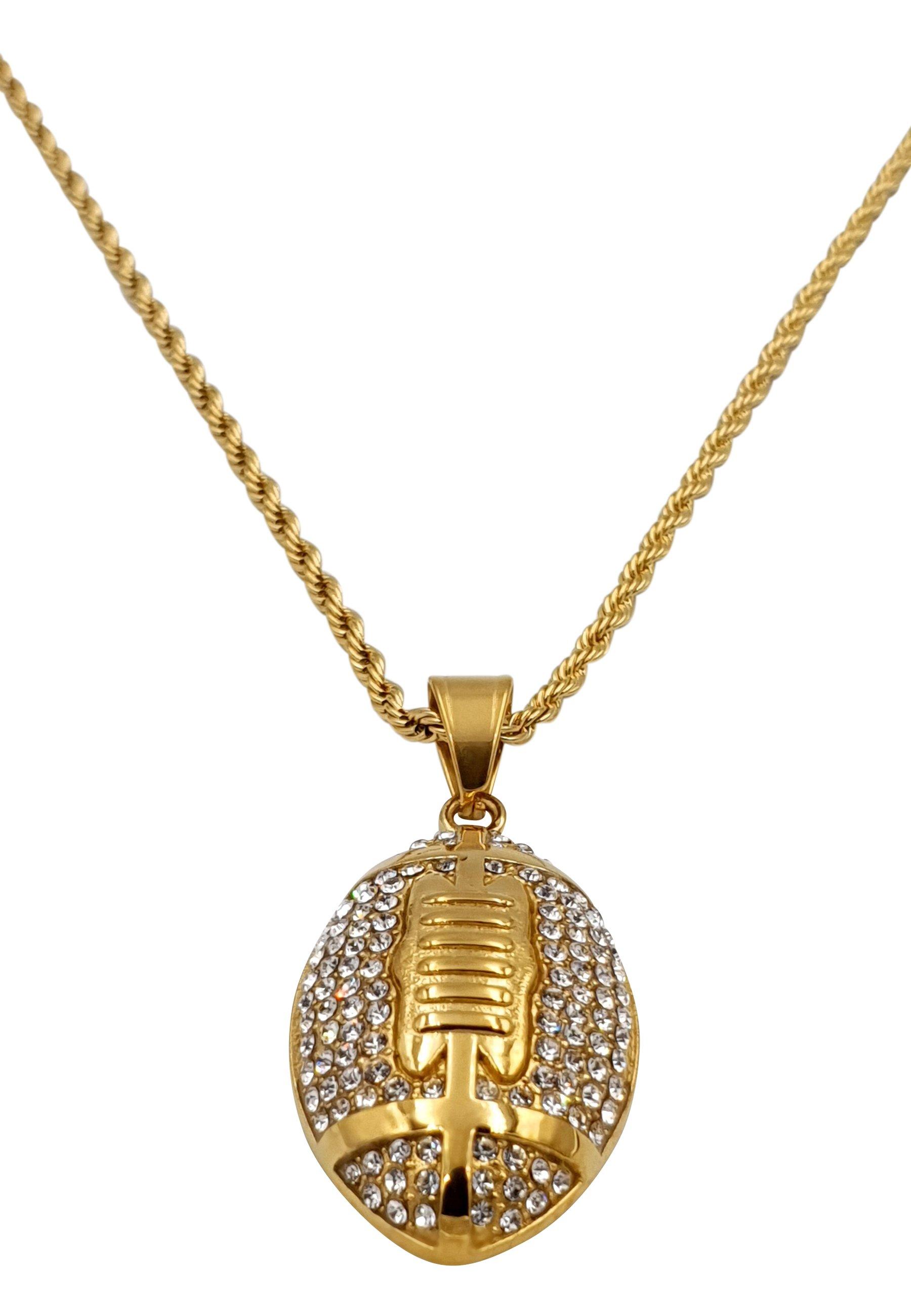 HEBE JEWELS  NFL Anhänger-Kette, HIP-HOP-STYLE 