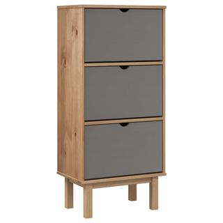 VidaXL Armoire à chaussures bois  