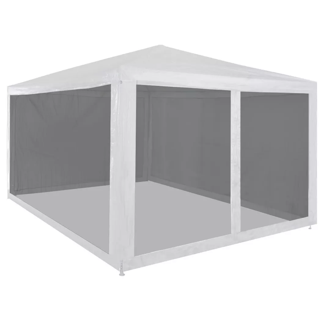 VidaXL - tenda Polietilene, One Size, Blanco