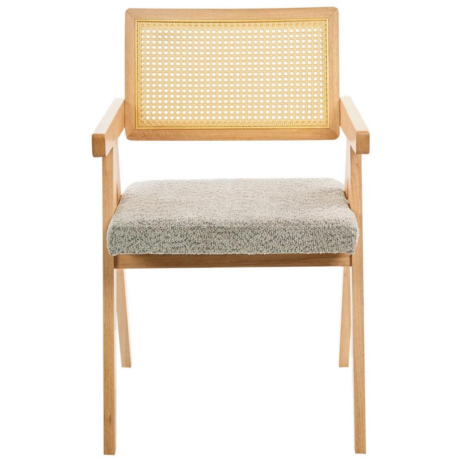 Beliani Set di 2 sedie da pranzo en Legno di caucciù Retrò AVA  