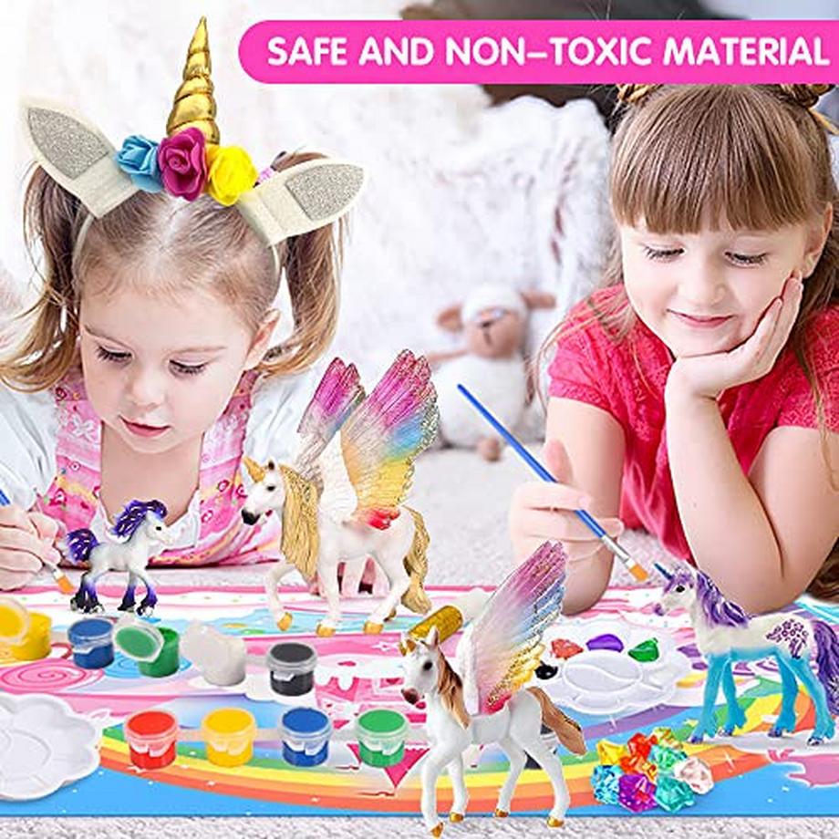 Activity-board  Kit de peinture de licorne, kit de bricolage, cadeaux licorne pour enfants 
