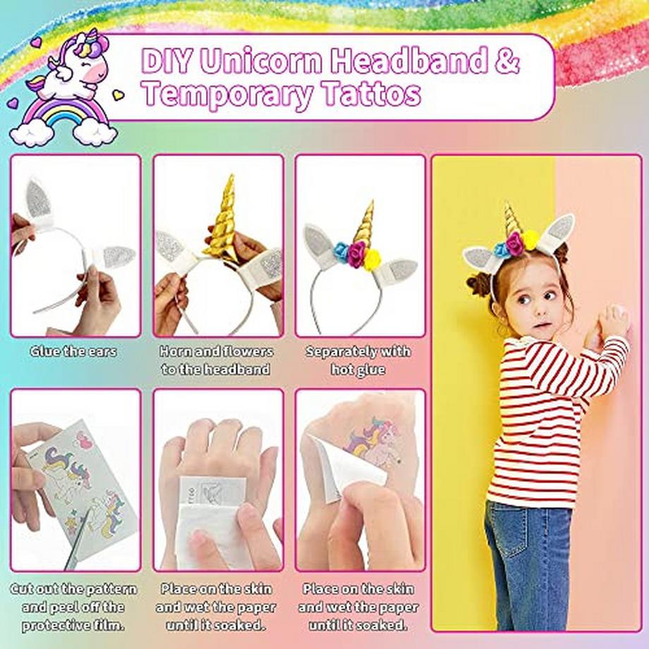 Activity-board  Kit de peinture de licorne, kit de bricolage, cadeaux licorne pour enfants 
