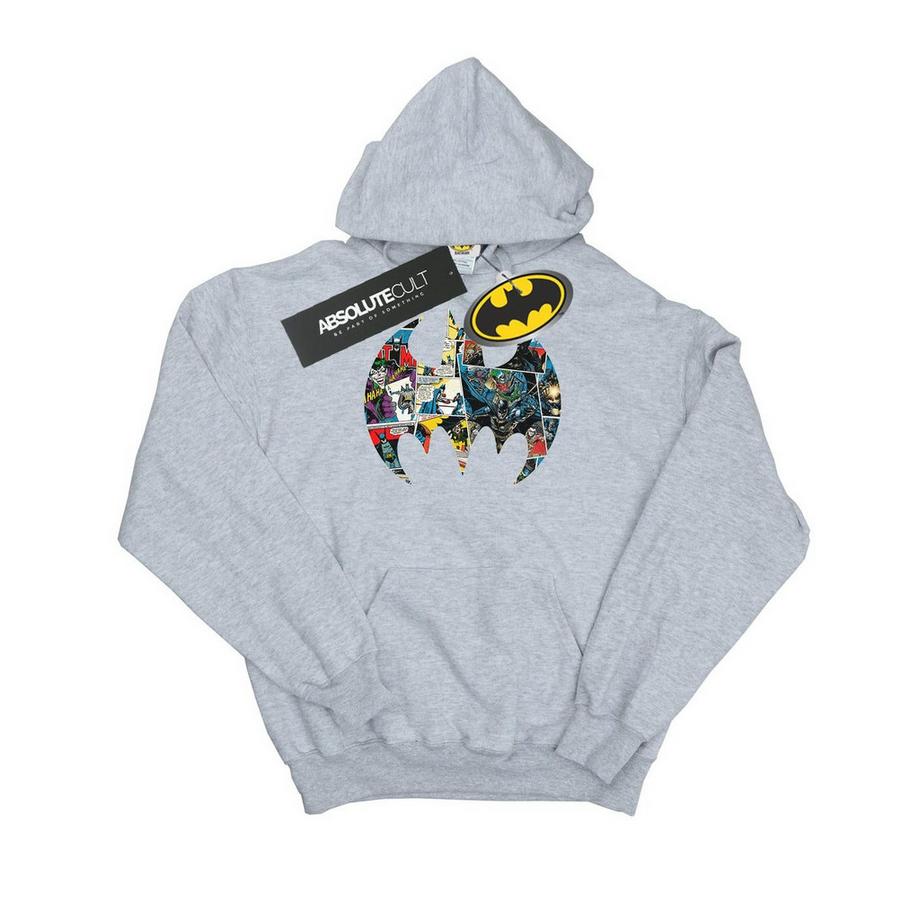 DC COMICS Batman Comic Logo Kapuzenpullover  