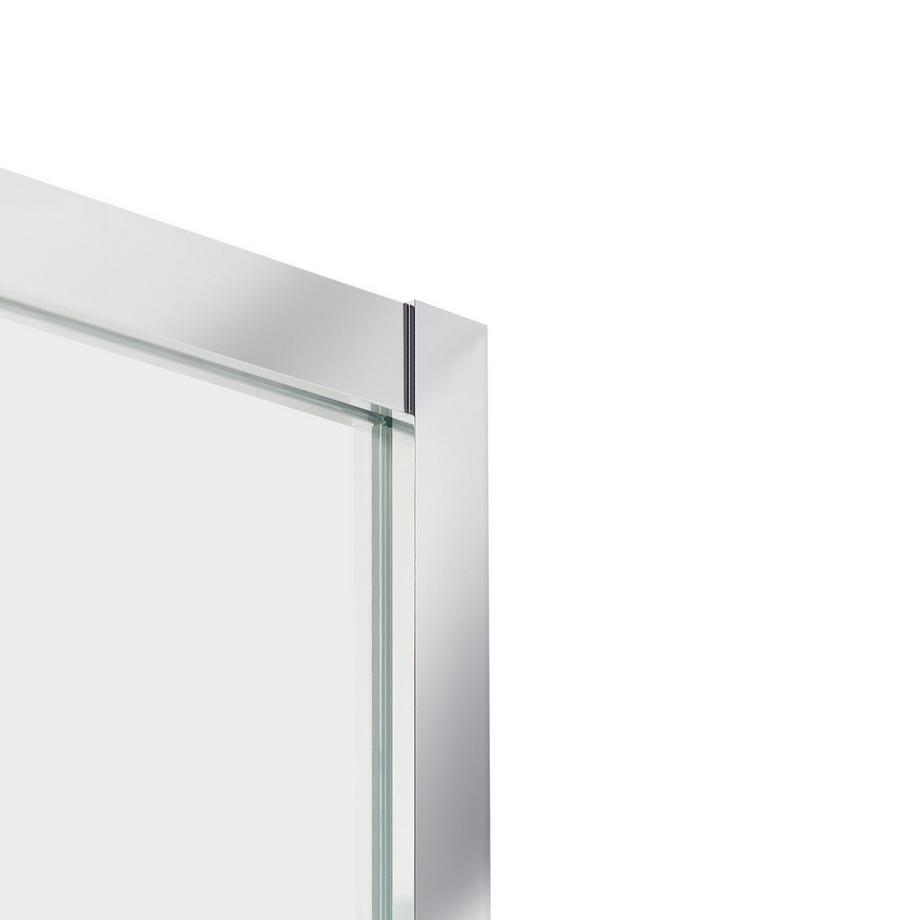 Beliani Duschkabine aus Sicherheitsglas  JUKATAN  