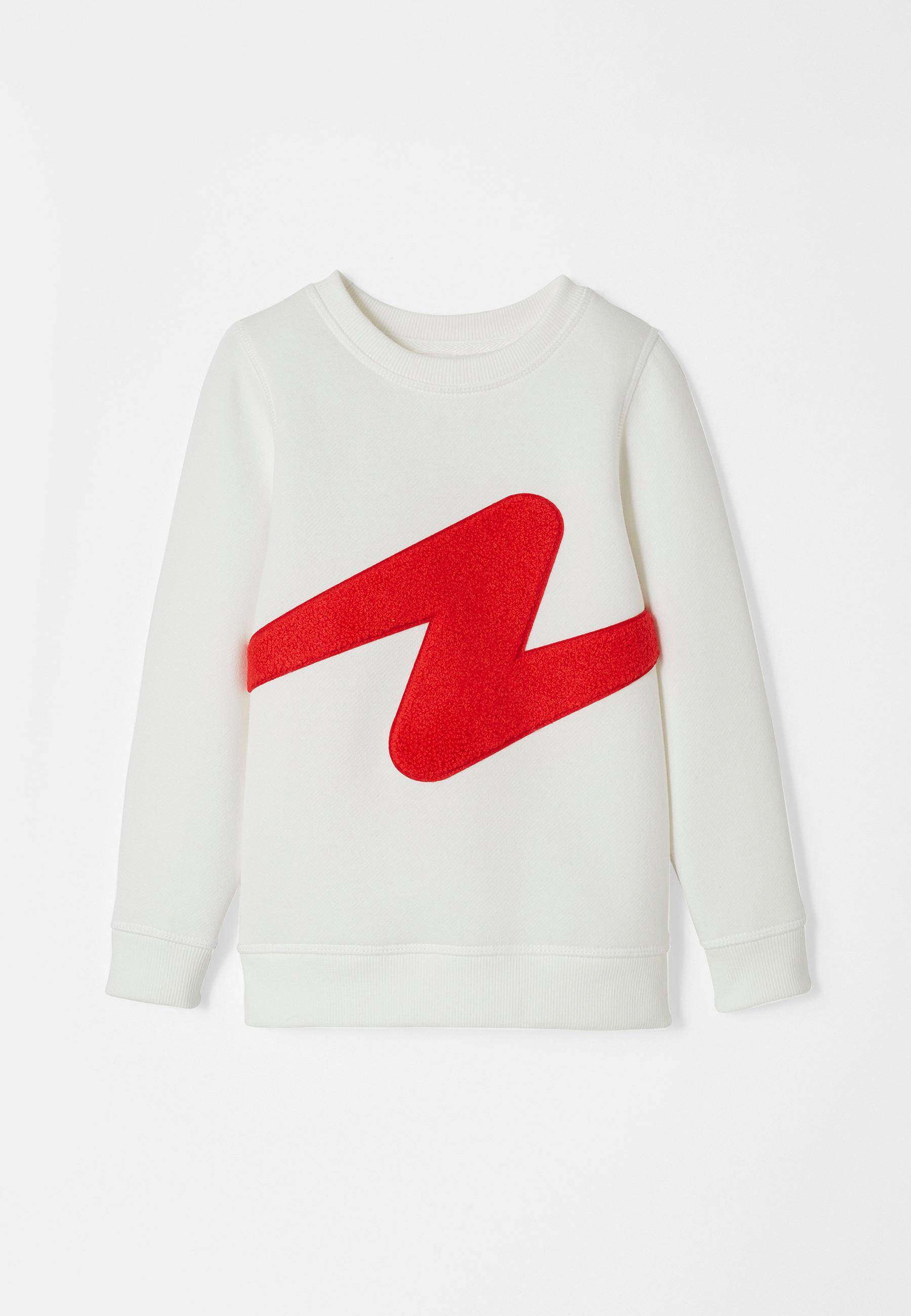 Damart  Sweat-shirt molletonné Thermolactyl à motif placé enfant 