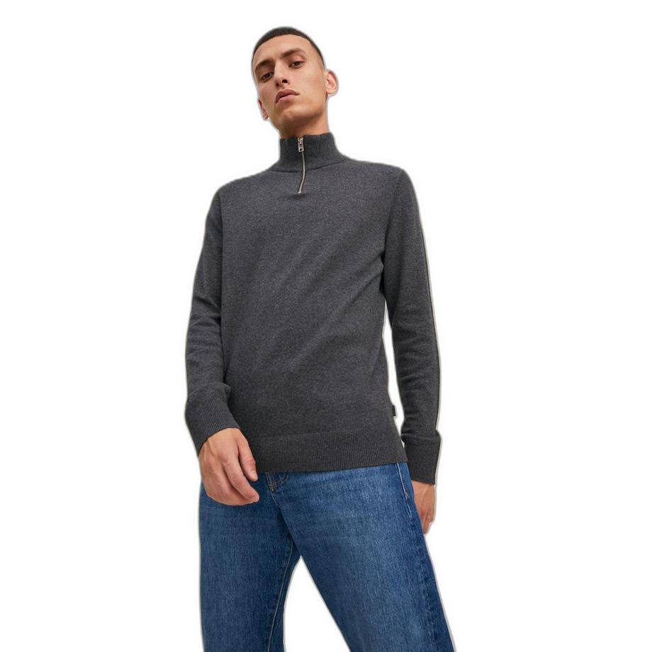 JACK & JONES Emil Halb-Zip Strickpullover  