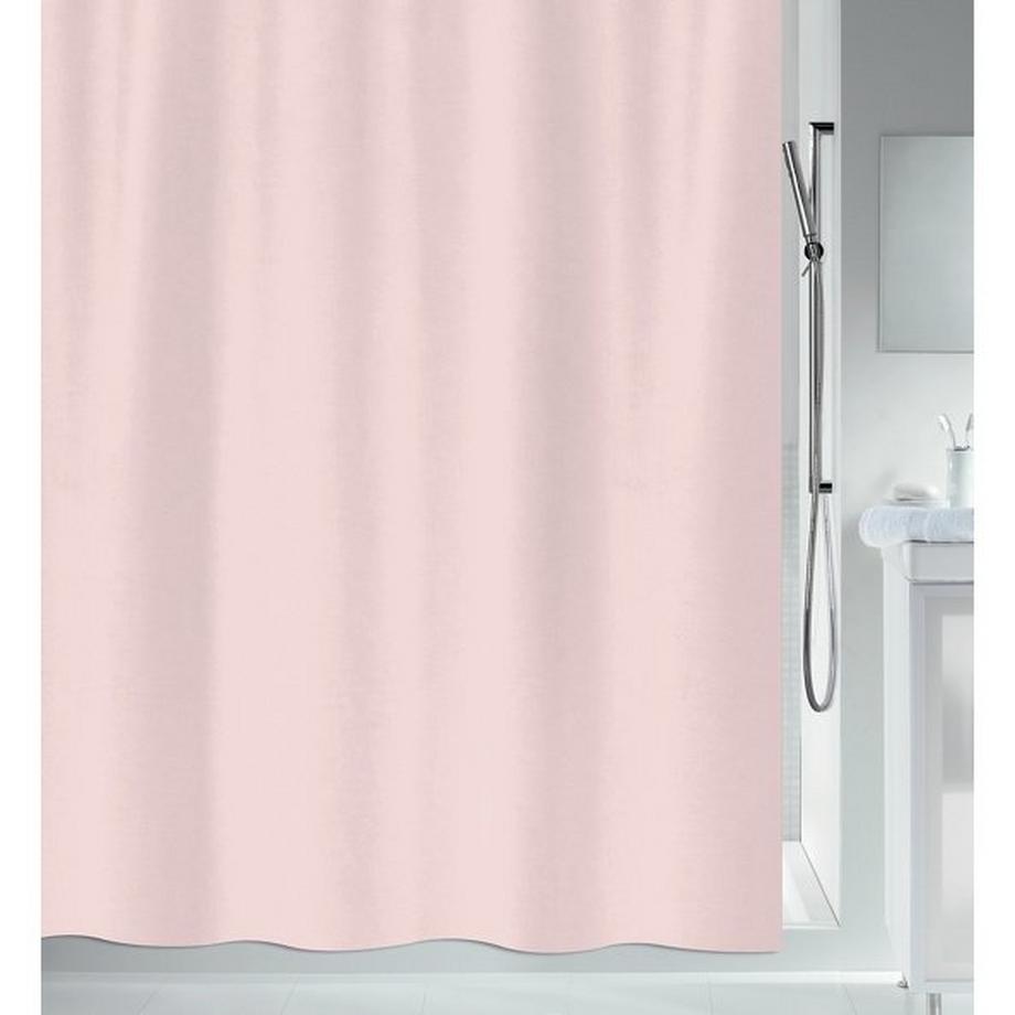 Spirella Tenda doccia PRIMO Poliestere 120x200cm Rosa Chiaro