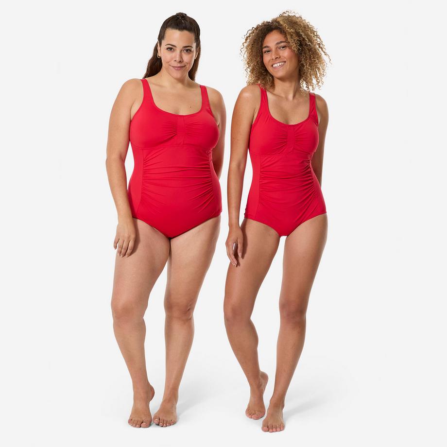 DECATHLON Badeanzug U-Form synthetisch  