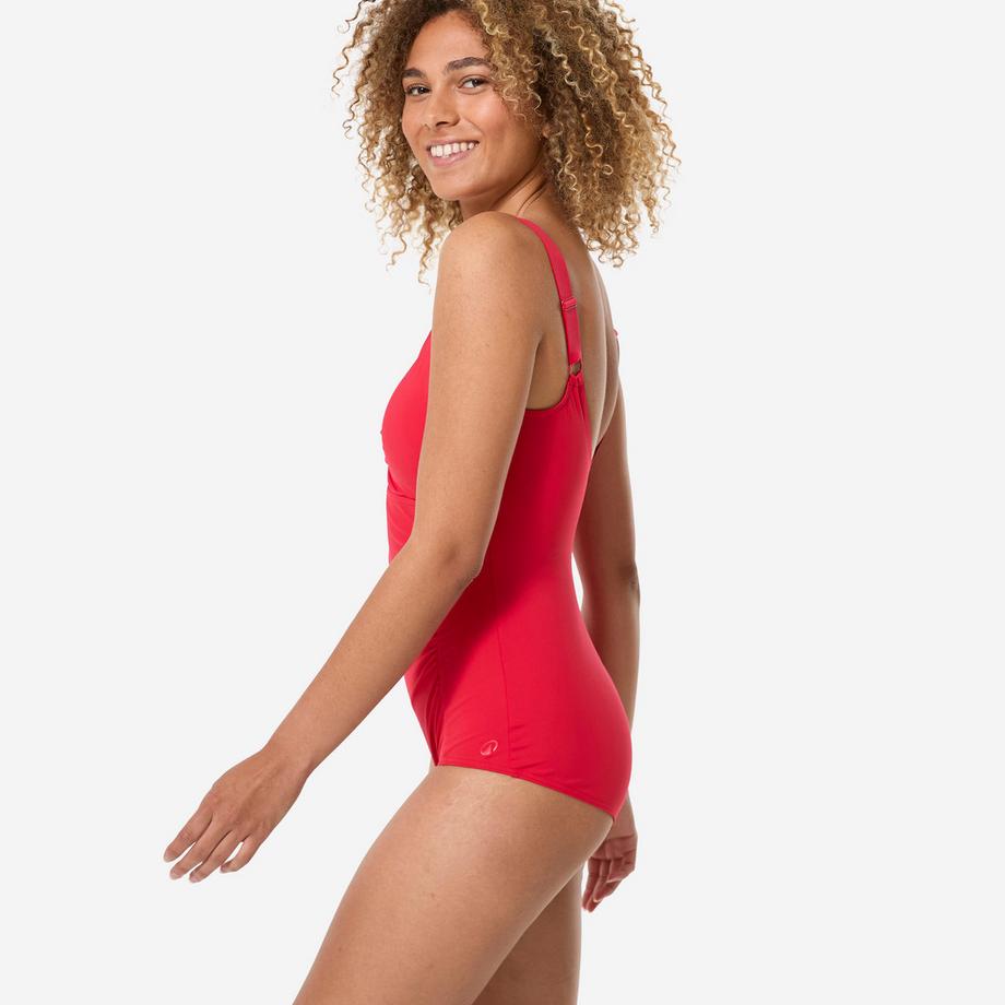 DECATHLON Badeanzug U-Form synthetisch  