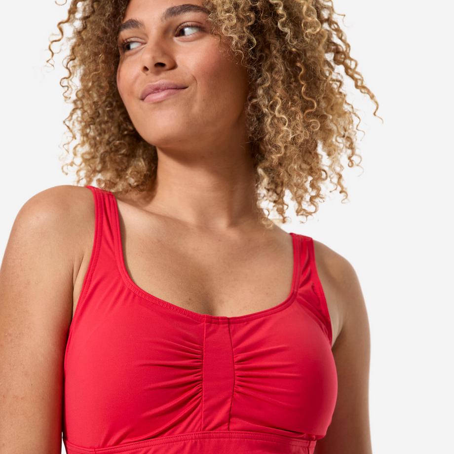 DECATHLON Badeanzug U-Form synthetisch  
