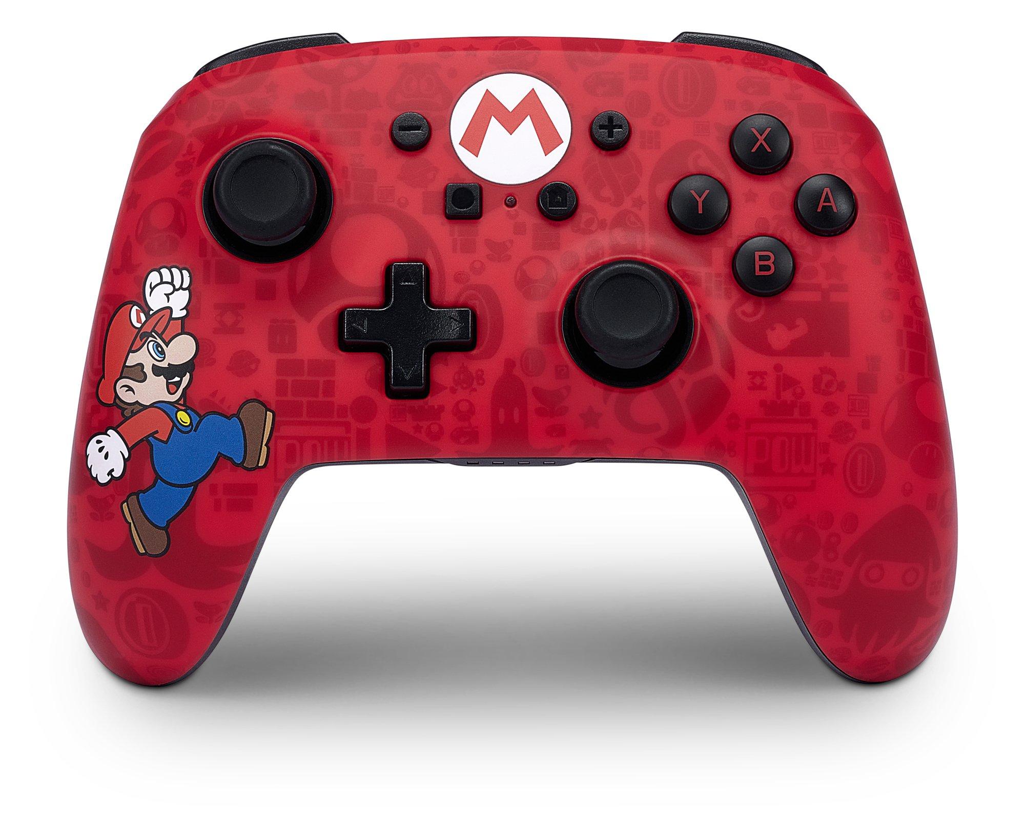 POWERA  Controller Senza Fili avanzato per Nintendo Switch - Here We Go Mario 