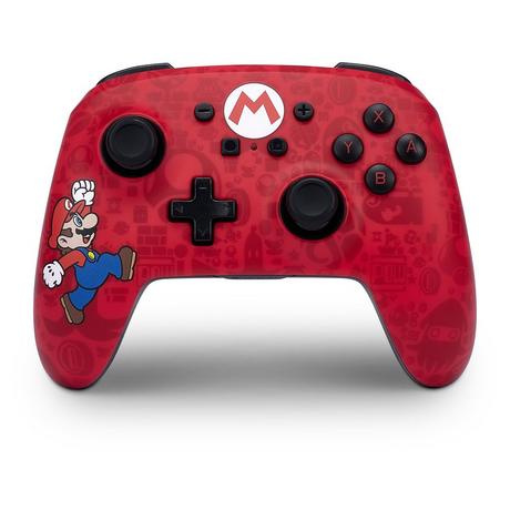 POWERA  Verbesserte kabellose Controller für Nintendo Switch - Here We Go Mario 