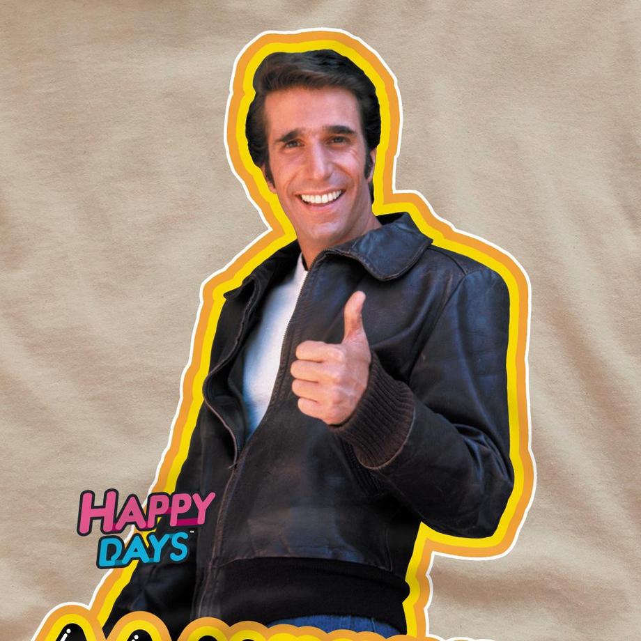 Happy Days Aaayyyyy T-Shirt Stampata  