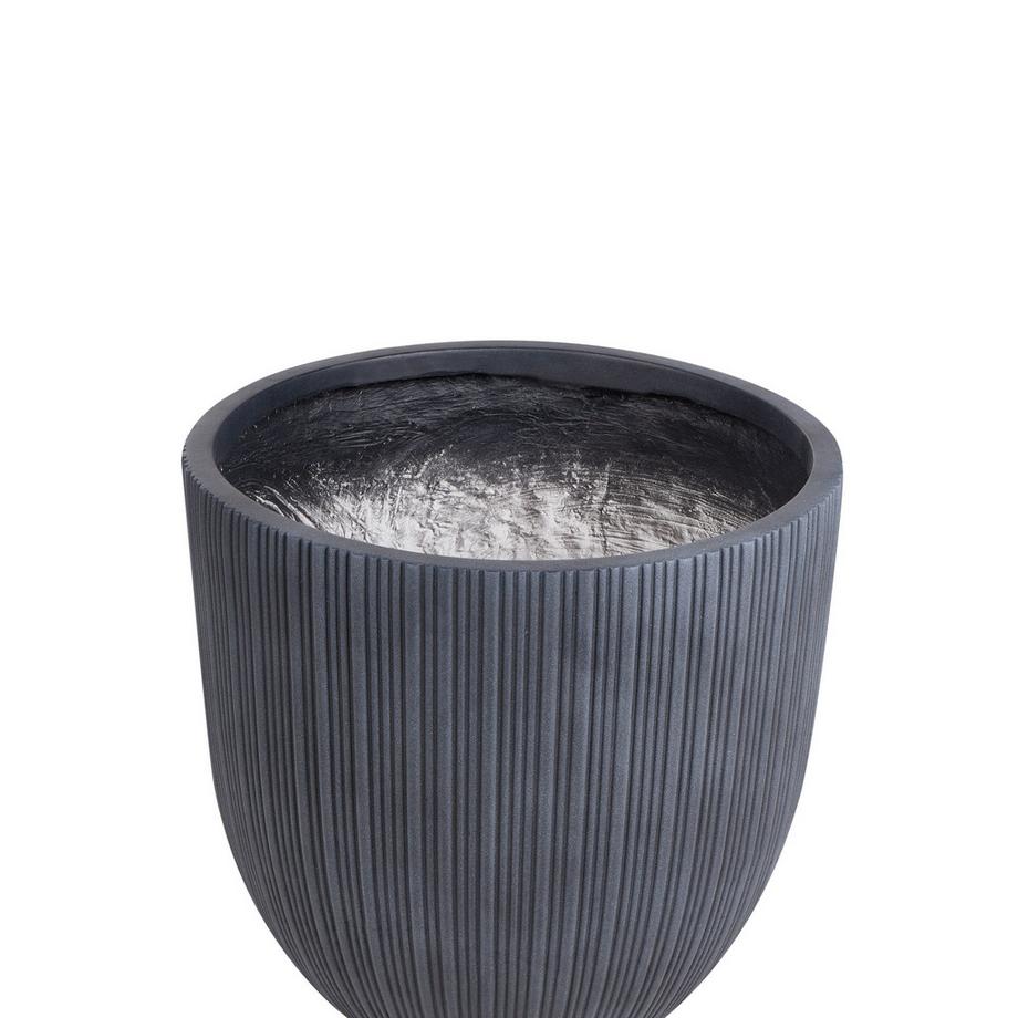 Beliani Vaso per piante en Fibra d'argilla Classico FRAXINUS  