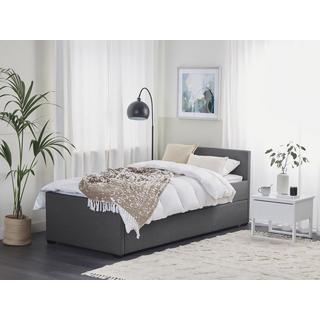 Beliani Bett mit Lattenrost aus Polyester Modern MARMANDE  