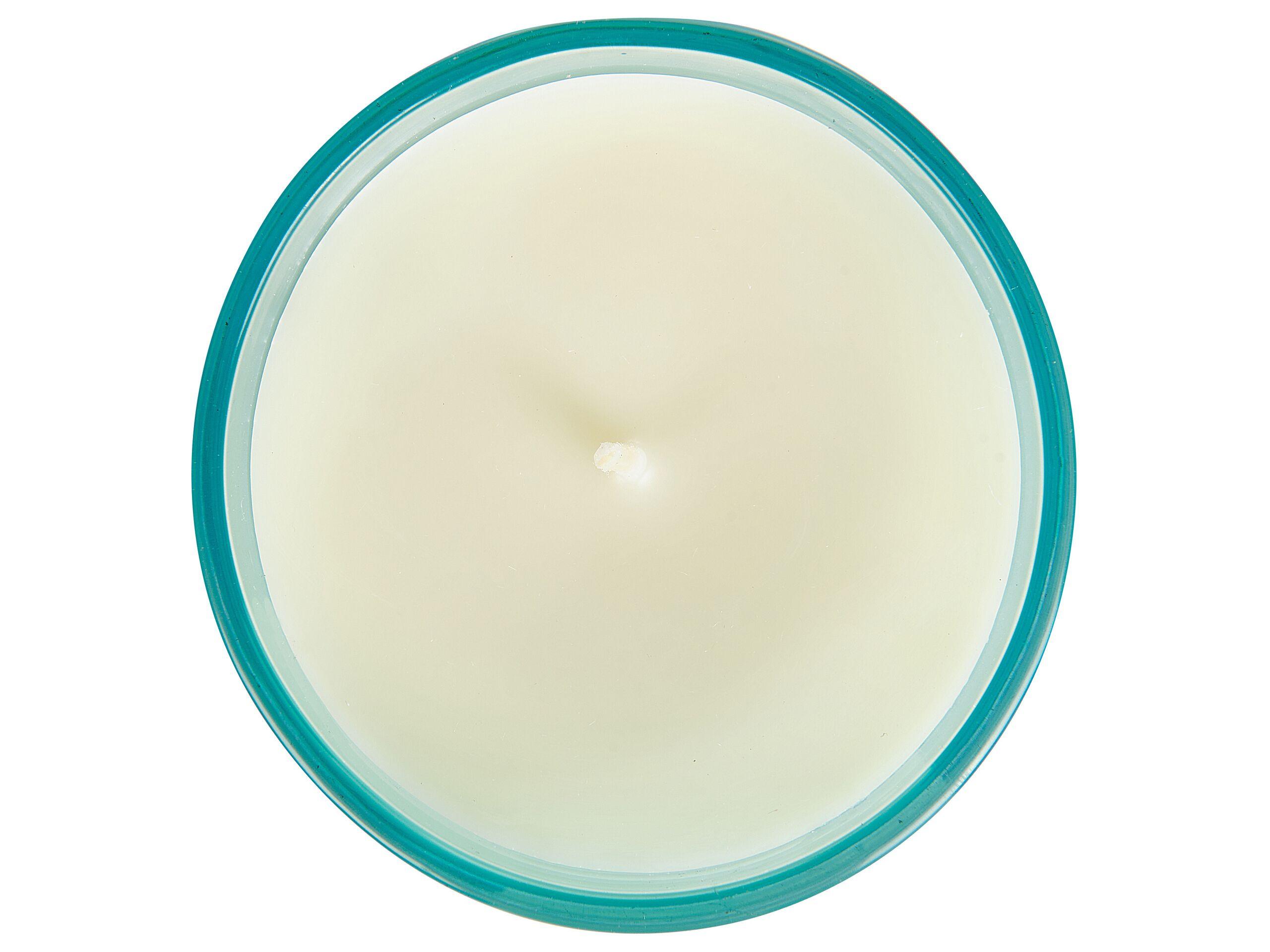 Beliani Lot de 3 bougies parfumées en Cire de soja COLORFUL BARREL  