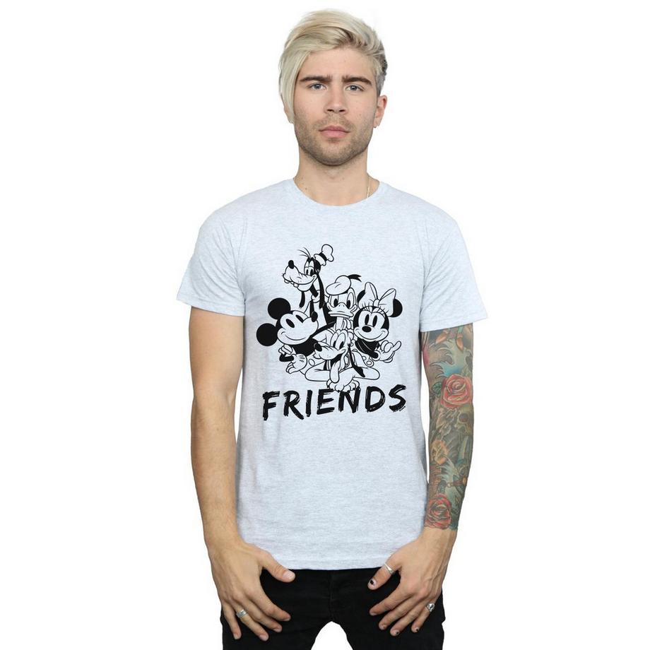 Disney Mickey Mouse And Friends T-Shirt Stampata  